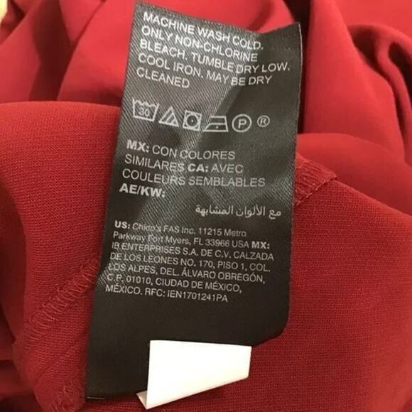 NEW white house black market Wine Red Convertible Strapless SplitLeg Jumpsuit, 2 - Picture 15 of 15